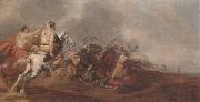 unknow artist The Battle of the amazons oil painting artist